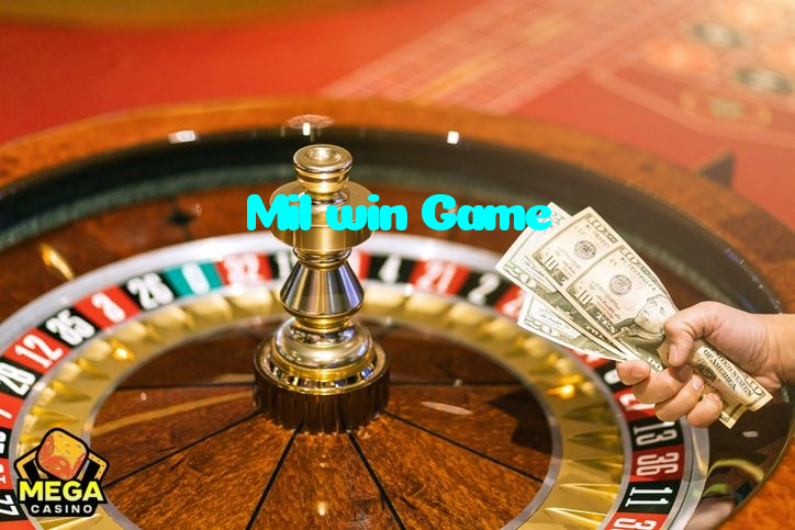 Mil win Game casino presented on mobile device in Pakistan with slots and live games